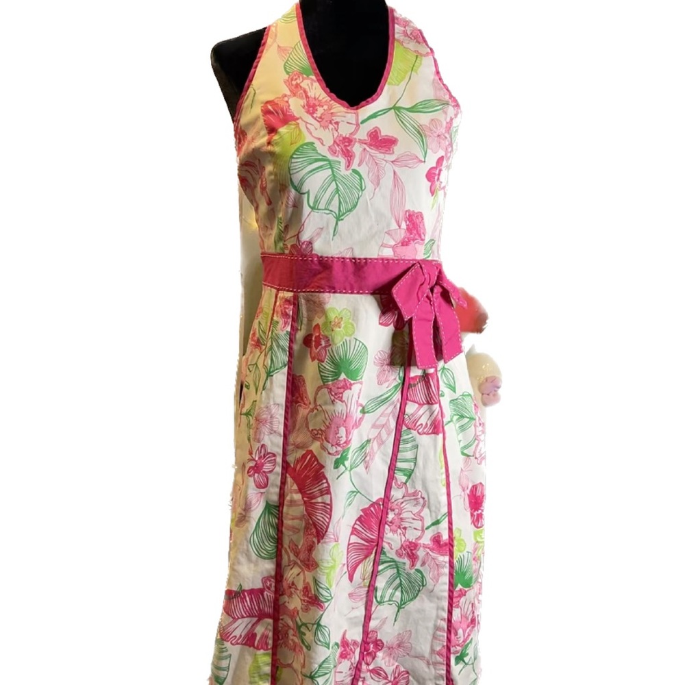 vaca halter midi dress 🌸